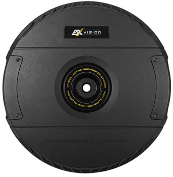 ESX V1100A 28cm Aktivsubwoofer für Reserveradmulde 300 Watt V-1100A